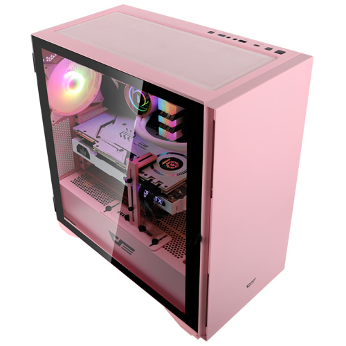 darkFlash DLX22 RGB 강화유리 (핑크)